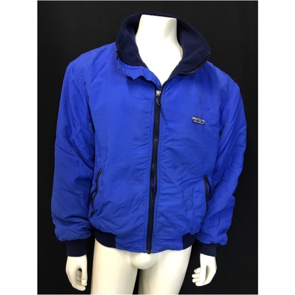 Eddie Bauer Other - VINTAGE MEN'S  JACKET L LARGE COAT BLACK USA BLUE